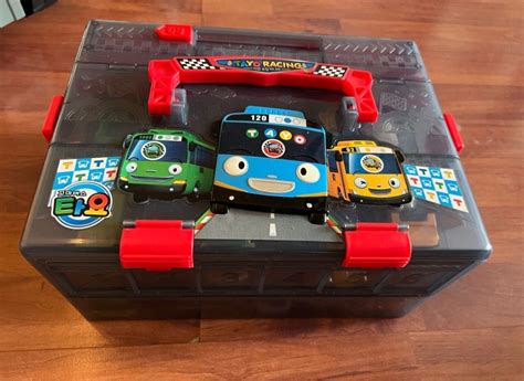 Tayo shooting garage toy cars organiser shelving, Hobbies & Toys, Toys ...