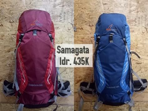 Jual Tas Gunung Ransel Carrier Seven Summits Samagata 60L Asli Original