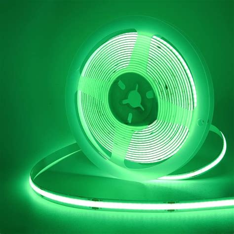 Amazon Wisada M Green Usb Cob Led Strip Light Dc V Leds M