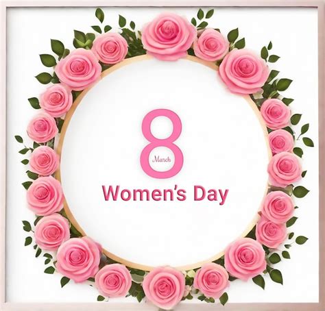 Premium PSD Happy Women S Day Psd Banner With Editable Text