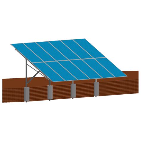 Estrutura PHB Solar Para Solo Monoposte PHB Solar