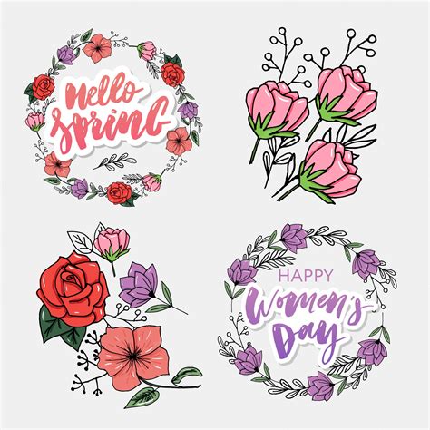 Premium Vector Happy Womens Day Card