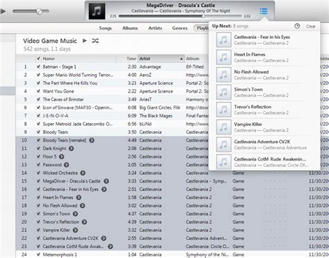 Itunes Shuffle Selection Play Next List Super User