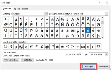 Speciale Tekens Typen In Word SeniorWeb
