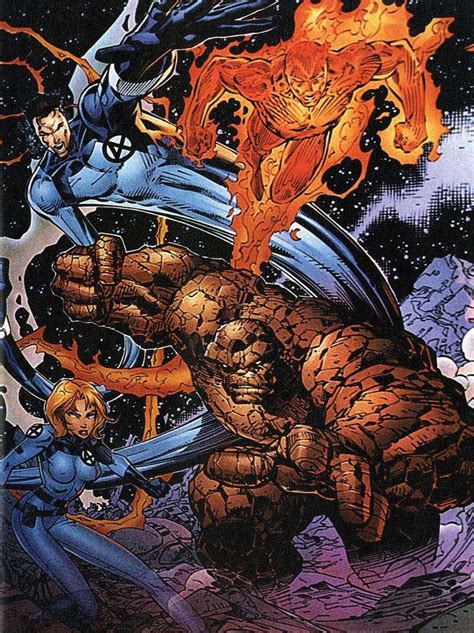 Fantastic Four by Jim Lee #fantasticfour #jimlee | Marvel comics art, Marvel comics covers ...