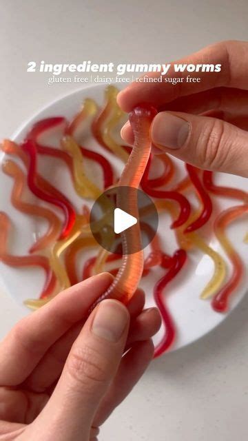 Ruth Anne Bigley On Instagram 2 Ingredient Gummy Worms They’re Gluten Free Dairy Free And