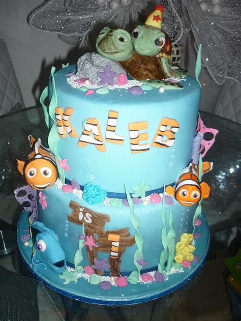 Finding Nemo First Birthday Cake Decorated Cake By Lee CakesDecor