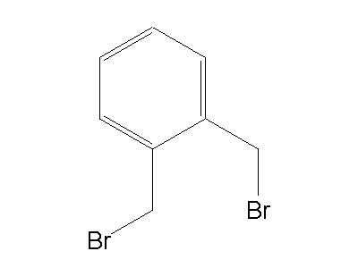 1 2 Bis Bromomethyl Benzene 91 13 4 C8H8Br2 Density Melting Point