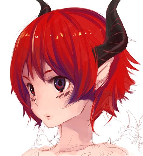 Demon Girl Anime Monster Girl Anime Monster Girls Anime Original Ao Anime