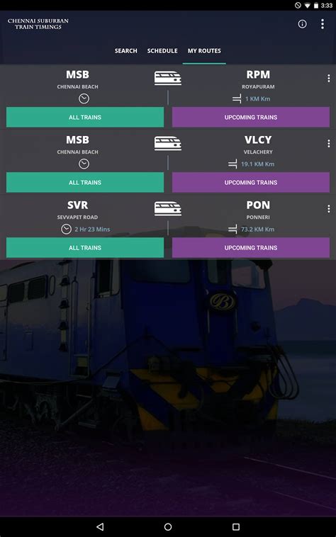 Chennai Suburban Train Timings Apk For Android Download