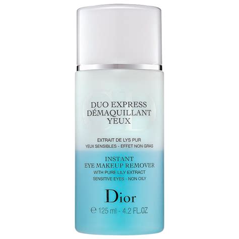 Dior Duo Express Instant Eye Makeup Remover Best Eye Makeup Removers