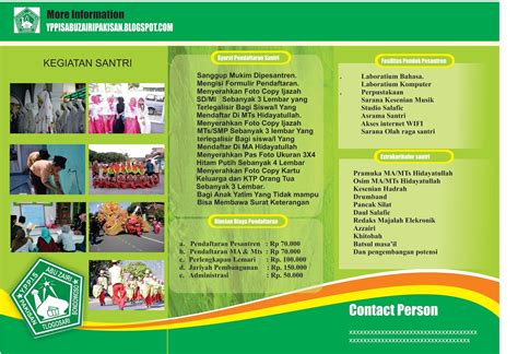 Baliho And Brosur Penerimaan Santri Baru Mts And Ma Hidayatullah