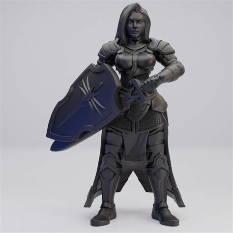 Hot Goblin パラディンガール ミニチュア 聖戦士 ホットゴブリン