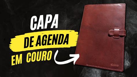 Como Fazer Capa Para Agenda Em Couro YouTube