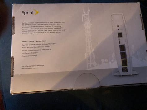 Airvana Airave Sprint Access Point Home Cell Phone Signal Booster