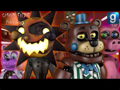 GMOD FNAF Reviewing Brand New FNAF Help Wanted 2 Playermodels