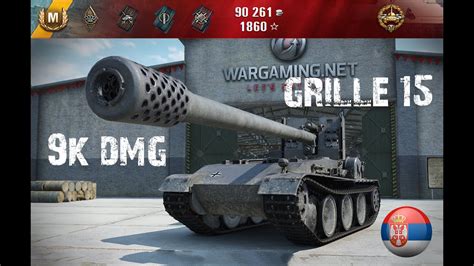 World Of Tanks SRB Grille 15 Ace Tanker 9k Dmg High Caliber YouTube