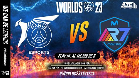 PSG Talon vs Movistar R7 Worlds fase de Play In Día 1 YouTube