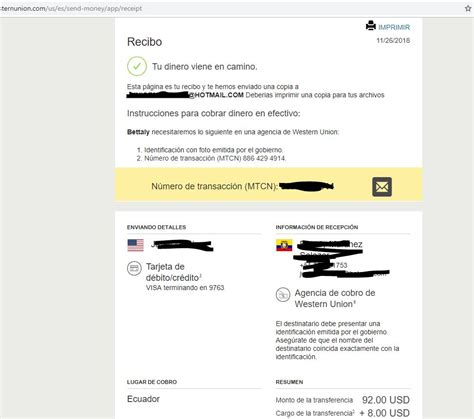 Requisitos Para Enviar Dinero Por Western Union Actualizado Julio 2023