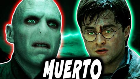 Cómo Sobrevivió Harry a la maldición Avada Kedavra de Voldemort