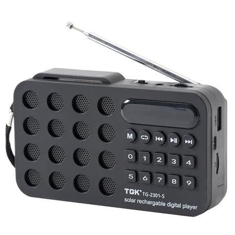 jixopn Mini Portable Pocket FM Radio Bluetooth-Compatible Support USB ...