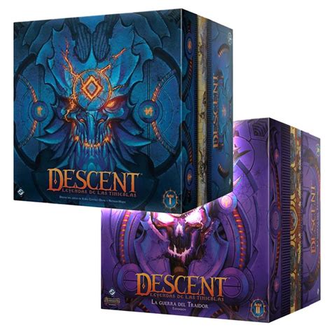 Juego de Mesa Descent Promo Juego Base Expansión