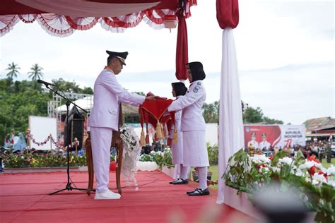 Bupati Bolsel Irup Upacara Peringatan Hut Ke Kemerdekaan Ri Arahmu Id