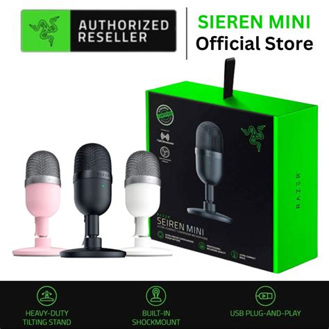 Razer Seiren Mini Razer Mic Razer Microphone Razer Ultra Compact