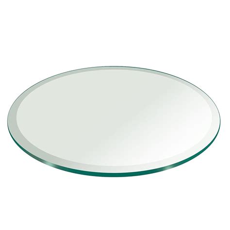 Amazon Fab Glass And Mirror Inch Round Glass Table Top