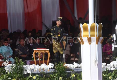 Upacara Hari Lahir Pancasila Di Monas Antara Foto