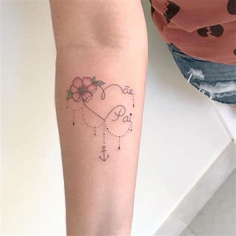 Tatuagem Pai E M E Ideias E Homenagens Lind Ssimas Rafaela