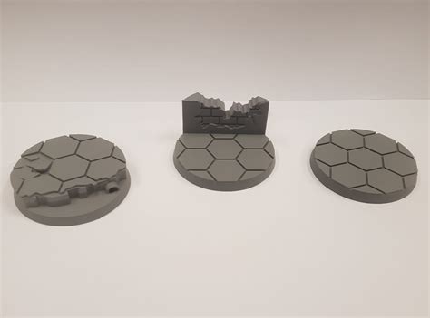 Stl File 50mm 40k Bases・3d Print Design To Download・cults