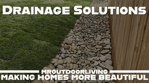 Drainage Solutions Outdoor Living Tip Of The Day Mr Outdoor Living