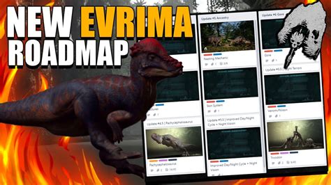 HUGE NEW EVRIMA ROADMAP UPDATE The Isle Evrima YouTube