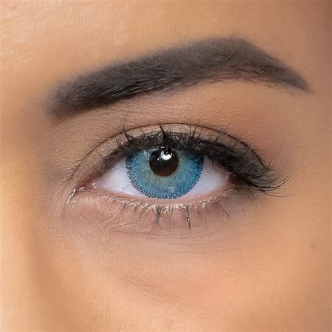 Natural Blue Eye Contacts Natural Dream Ice Blue Mycolorlenses®