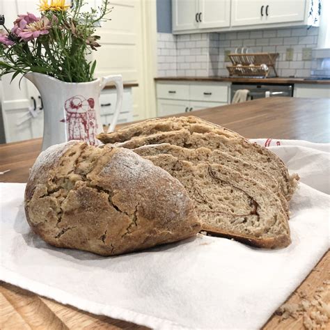 Artisan Cinnamon Sourdough Bread Recipe - Harbor Home