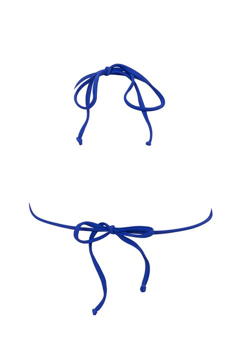 Blue Woman Fall In Love Regular Fit Bikini Top DeFacto