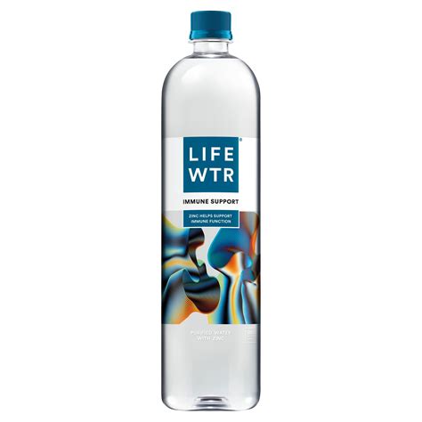 Lifewtr Immune Support Premium Purified Bottled Water With Zinc Ph