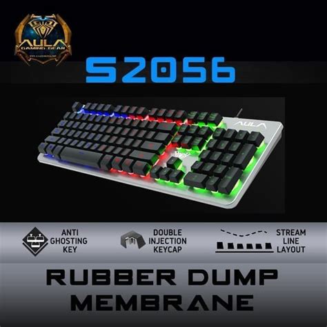 Jual Keyboard Gaming Membrane Aula F Ag Shopee Indonesia