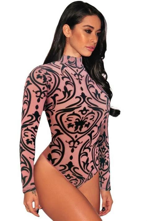 Pin By Phara Diamond On Amazing Style Lace Bodysuit Long Sleeve