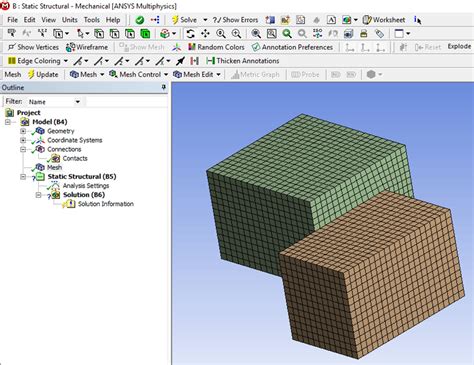 How To Creating Matching Faces On Touching Parts With Ansys Spaceclaim