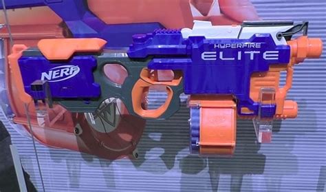 Nerf Hyperfire Motorized Elite Blaster 25 Dart Drum Fires Up To 5