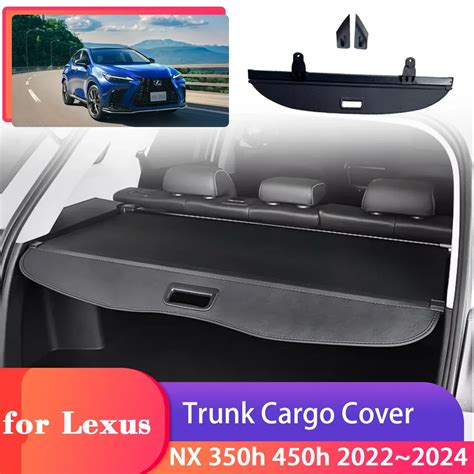 Car Trunk Cargo Cover For Lexus NX 350h 450h 350 AZ20 2022 2024 Luggage