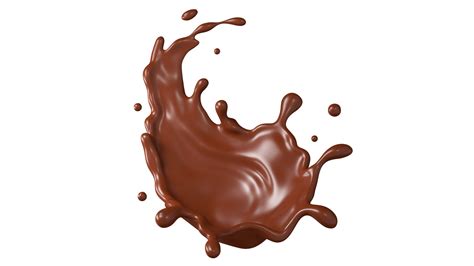 3d Chocolate Splash 29 Turbosquid 2177974