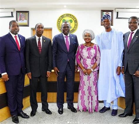 Lagos State Governor Babajide Sanwo Olu Swears In Six Newly Appointed Permanent Secretaries