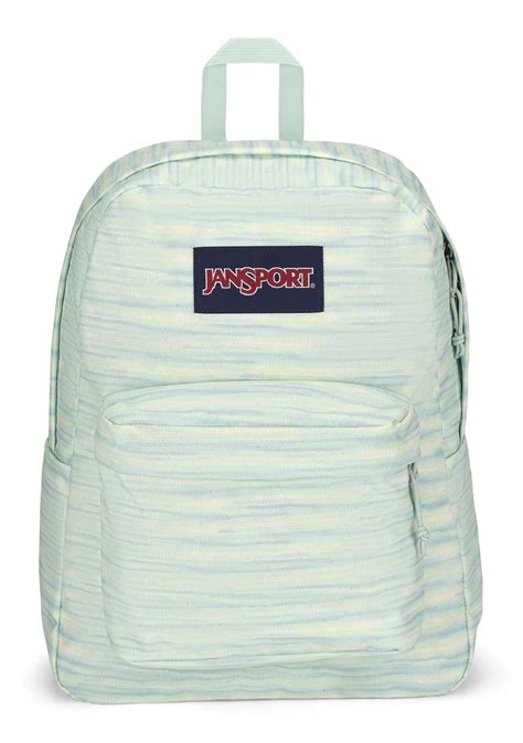 Jansport Super Break Backpack 70s Space Dye Fresh Mint Modeherz