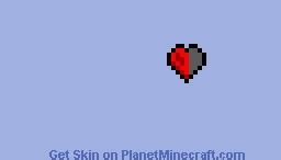 Hardcore Heart Minecraft Skin