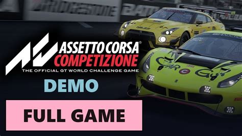 Assetto Corsa Competizione Full Game No Commentary PS4 YouTube