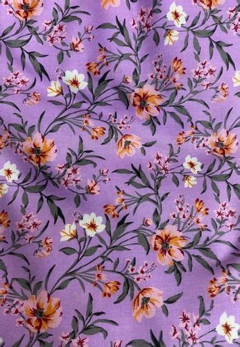 Floral Printed Rayon Fabric at Rs 120 meter परट रयन क कपड in