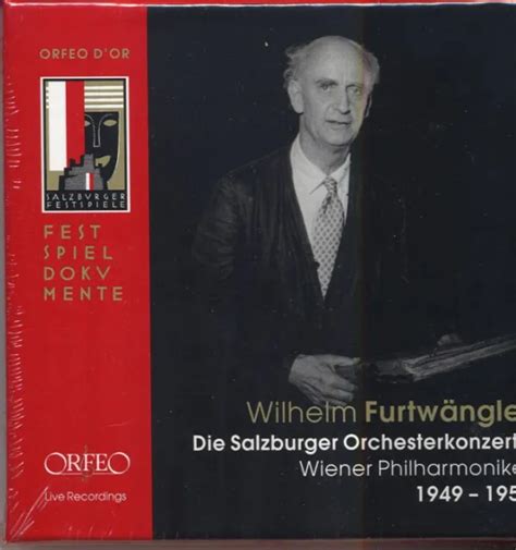 Cd Wilhelm Furtw Ngler Salzbourg Wiener Philharmoniker Enr De